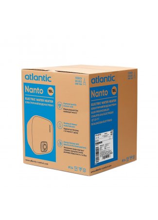 Водонагрівач побутовий електричний Atlantic Nanto SWH 15A M-N1 2000W Nanto зображення 9