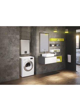 Водонагреватель бытовой электрический Atlantic Steatite Cube WI-FI VM 075 S4CS (2400W) silver Steatite Cube Wi-Fi изображение 10