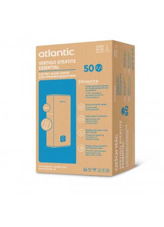 Водонагрівач побутовий електричний Atlantic Vertigo Steatite Essential 50 MP-040 2F 220G (1500W) Vertigo Steatite Essential зображення 10