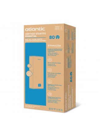 Водонагрівач побутовий електричний Atlantic Vertigo Steatite Essential 80 MP-065 2F 220G (1500W) Vertigo Steatite Essential зображення 10