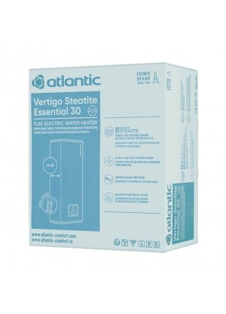 Водонагреватель бытовой электрический Atlantic Vertigo Steatite Essential 30 MP-025 2F 220E-S (1000W) Vertigo Steatite Essential изображение 12