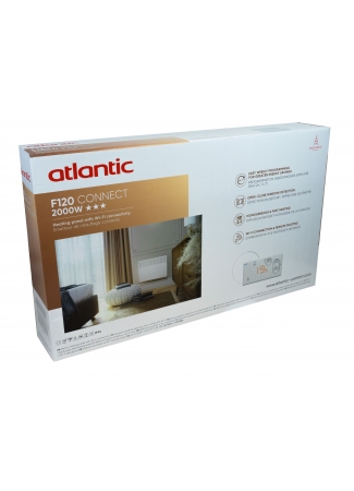 Електроконвектор Atlantic F120 Connect Mobile CMG-BD0/Wi-Fi/M (2000W) з комплектом підставок Atlantic F120 Wi-Fi зображення 9