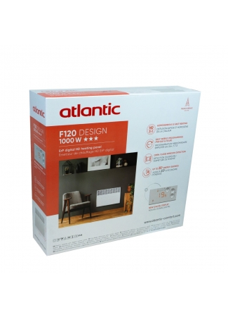 Електроконвектор Atlantic F120 CMG-BD0/M (1000W) з комплектом підставок F120 зображення 9