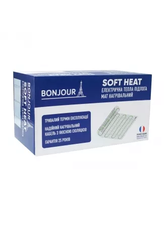 Мат нагрівальний в комплекті Bonjour Soft Heat EcoPRO-900-6.0/150 W/m2 Bonjour Soft Heat EcoPRO	 зображення 6
