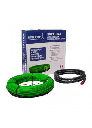Кабель нагрівальний в комплекті Bonjour Soft Heat  EcoTWIN-1800-155 W/m Bonjour Soft Heat EcoTWIN зображення