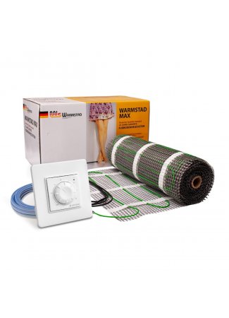 Комплект-Мат нагревательный Warmstad Max EcoPRO-1500-10.0/150 W/m2 с терморегулятором RTP  Warmstad Max EcoPRO изображение