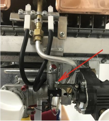 гвинт в газовій колонці атлантик